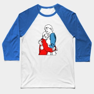 Long Duck Dong Hug Baseball T-Shirt